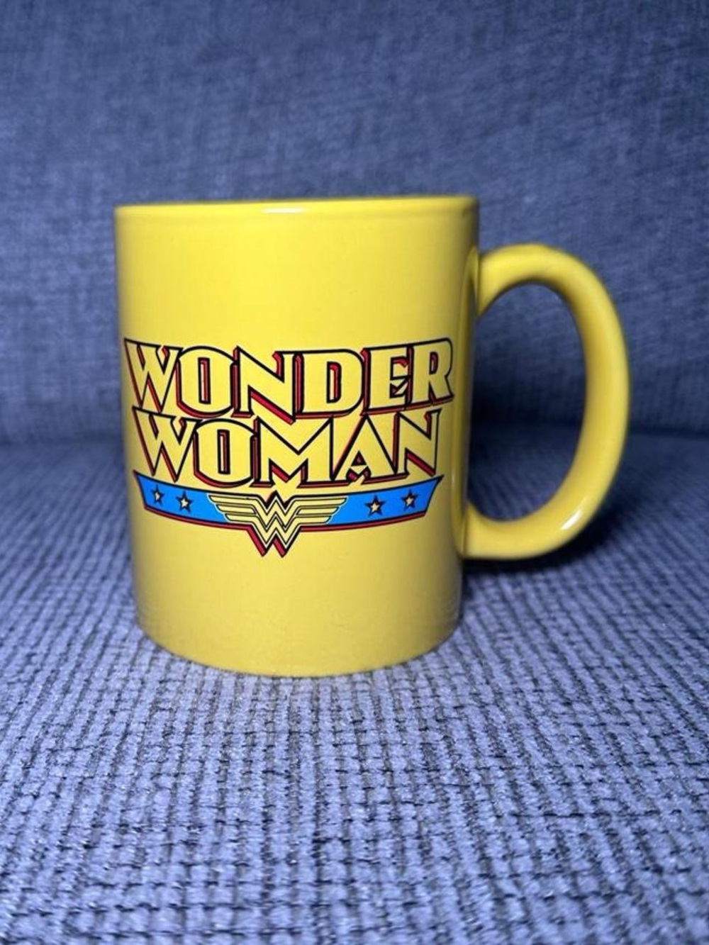 Wonder Woman Yellow Logo Mug